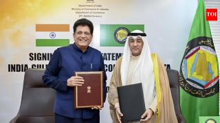 India and the GCC formally launched negotiations for a comprehensive Free Trade Agreement with the signing of a Joint Statement in New Delhi